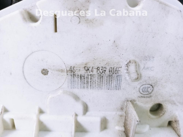 CERRADURA PUERTA LAT TRA DER SKODA YETI (5L) |Desguaces La Cabaña