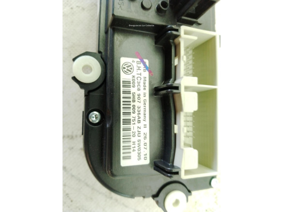 3C8907336AB MANDO CLIMA VW GOLF VI (5K1)|Desguaces La Cabaña