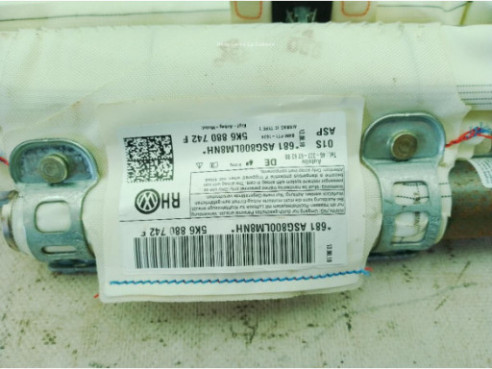 5K6880742F AIRBAG CORTINA DER VW GOLF VI (5K1)|Desguaces La Cabaña