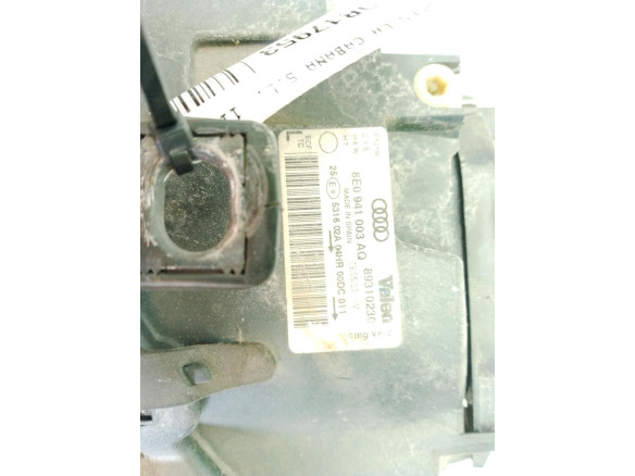 8E0941003AQ FARO IZQUIERDO AUDI A4 Avant (8E5, B6)|Desguaces La Cabaña