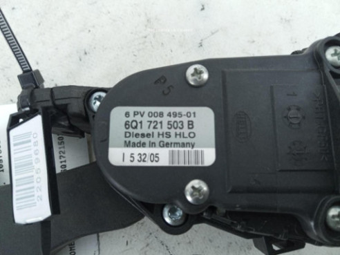 6Q1721503B POTENCIOMETRO ACELERADOR VW POLO (9N_)|Desguaces La Cabaña
