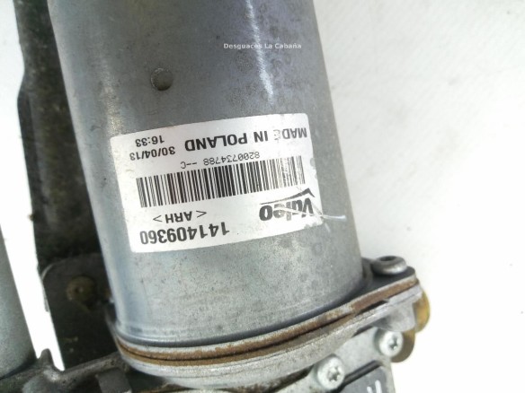 141409360 MOTOR LIMPIAPARABRISAS DEL RENAULT MASTER III Furgón (FV) |Desguaces La Cabaña