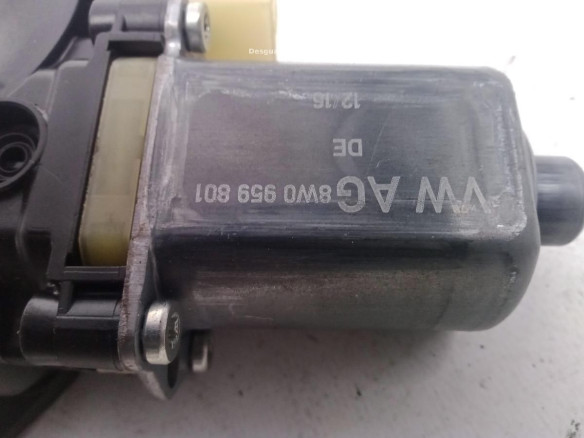 8W0959801DE ELEVALUNAS PUERTA LAT DEL IZQ AUDI A4 Avant (8W5, B9)|Desguaces La Cabaña