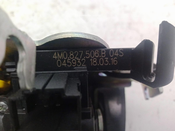 4M0827506B CERRADURA PORTON / TAPA MALETA AUDI A4 Avant (8W5, B9)|Desguaces La Cabaña