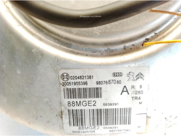9807687080 SERVOFRENO PEUGEOT 3008 SUV (M_)|Desguaces La Cabaña