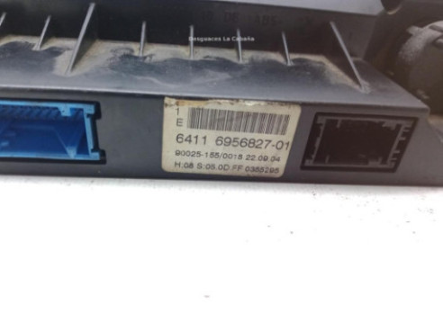 64116956827 MANDO CLIMA BMW 5 (E60)|Desguaces La Cabaña