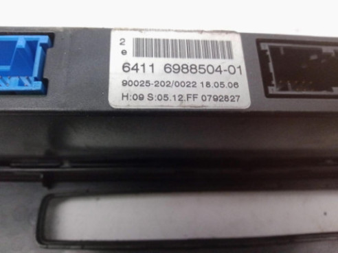 6411698850401, MANDO CLIMA BMW 5 (E60)|Desguaces La Cabaña