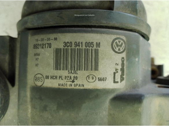 3C0941005M FARO IZQUIERDO VW PASSAT (3C2)|Desguaces La Cabaña