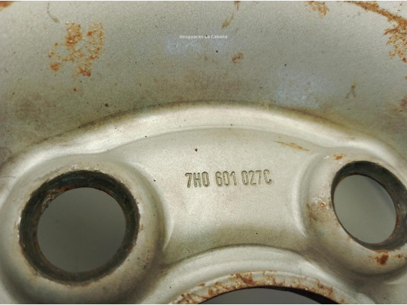 7H0601027C LLANTA CHAPA 2 VW TRANSPORTER V Furgón (7HA, 7HH, 7EA, 7EH)|Desguaces La Cabaña