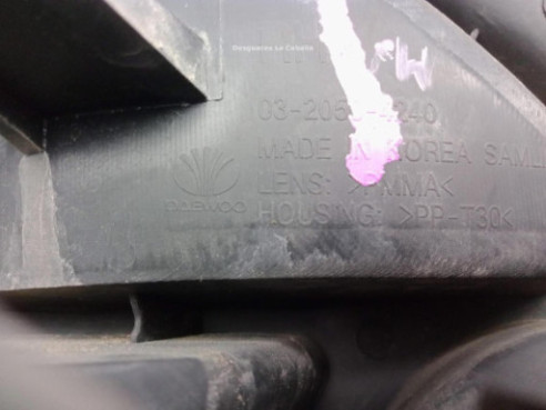 PILOTO TRA DER EXT DAEWOO MATIZ (KLYA)|Desguaces La Cabaña