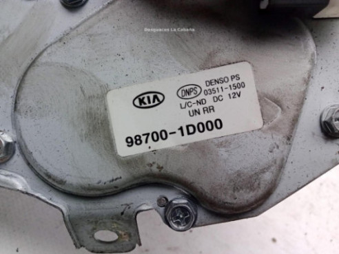 987001D000 MOTOR LIMPIAPARABRISAS TRA KIA CARENS III Limusina (UN)|Desguaces La Cabaña