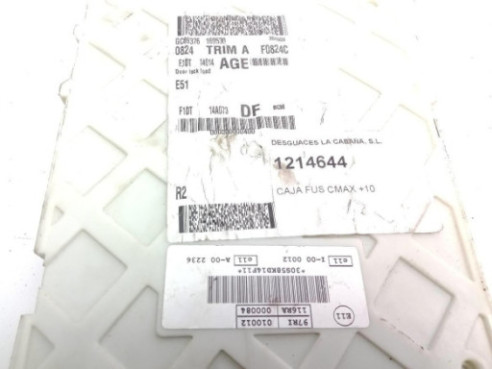 F1DT14A073, CAJA FUSIBLES INTERIOR (BSI) FORD C-MAX II (DXA/CB7, DXA/CEU)|Desguaces La Cabaña