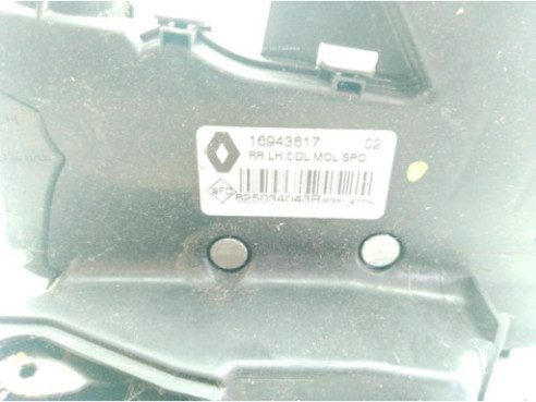 16943617 CERRADURA PUERTA LAT TRA IZQ RENAULT TALISMAN (L2M_)|Desguaces La Cabaña