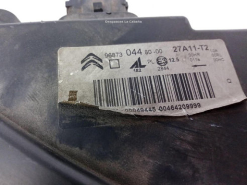 9687304480 FARO DERECHO CITROEN C4 II (B7)|Desguaces La Cabaña