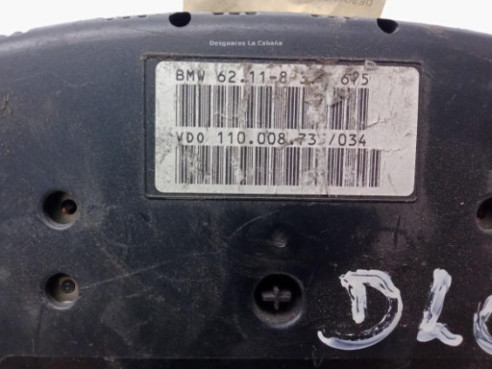 62118375675, CUADRO INSTRUMENTOS BMW 5 (E39)|Desguaces La Cabaña