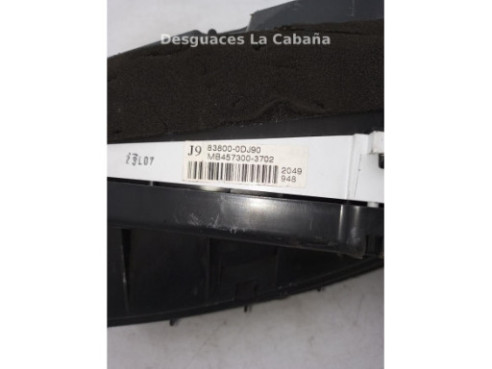 838000DJ90 CUADRO INSTRUMENTOS TOYOTA YARIS (_P9_) |Desguaces La Cabaña