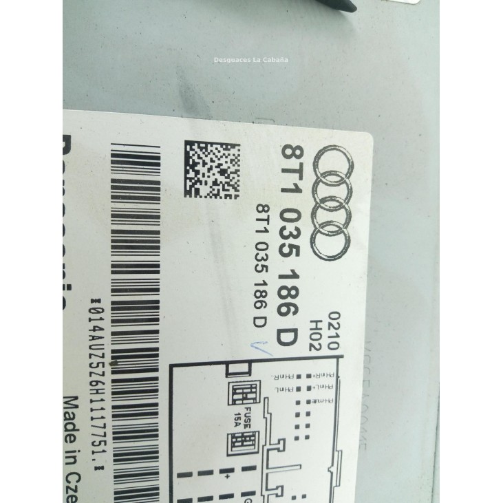 8T1035186D MODULO RADIO AUDI A5 (8T3) |Desguaces La Cabaña