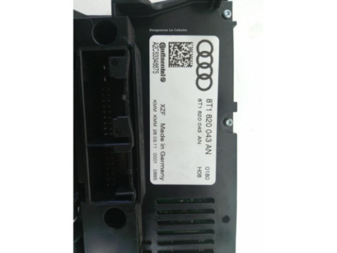 8T1820043AN MANDO CLIMA AUDI A5 (8T3) |Desguaces La Cabaña