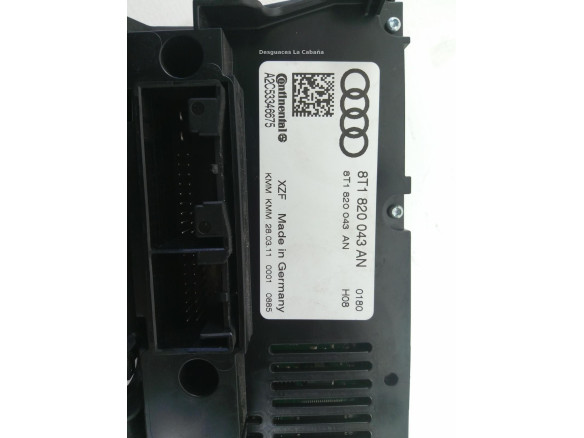 8T1820043AN MANDO CLIMA AUDI A5 (8T3) |Desguaces La Cabaña