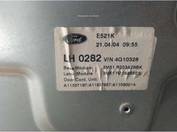 3M51R203A29BK ELEVALUNAS PUERTA LAT DEL IZQ FORD FOCUS C-MAX|Desguaces La Cabaña