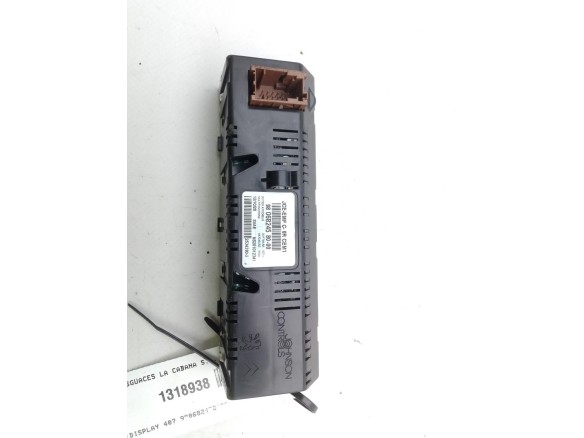 9806824580 DISPLAY PEUGEOT 407 SW (6E_) |Desguaces La Cabaña