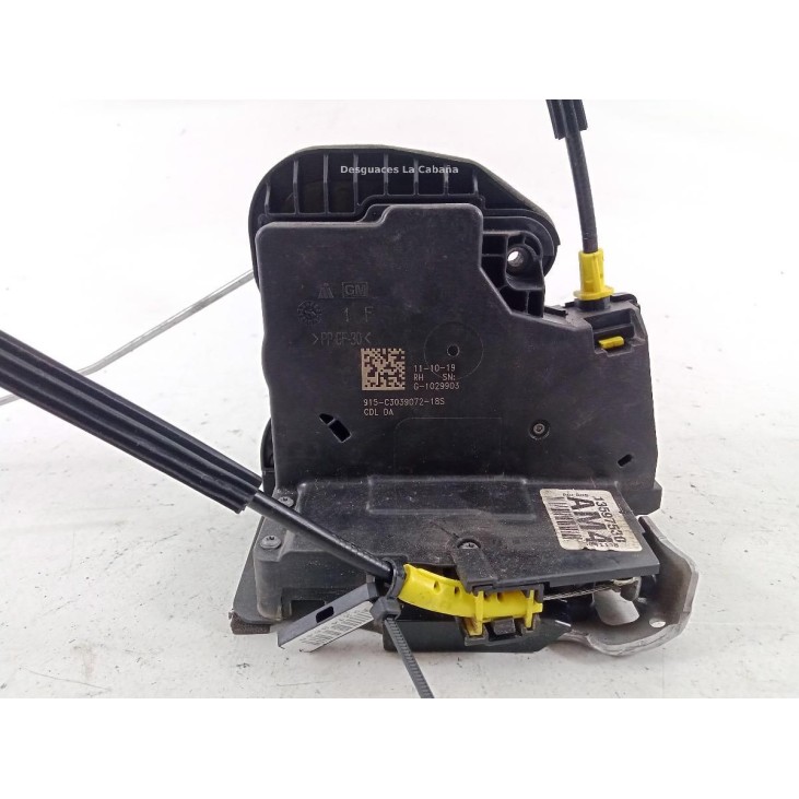 13597530 CERRADURA PUERTA LAT DEL DER OPEL ASTRA K (B16) |Desguaces La Cabaña