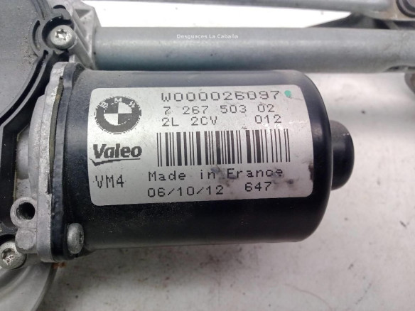 726750302 MOTOR LIMPIAPARABRISAS DEL BMW 3 Touring (F31)|Desguaces La Cabaña