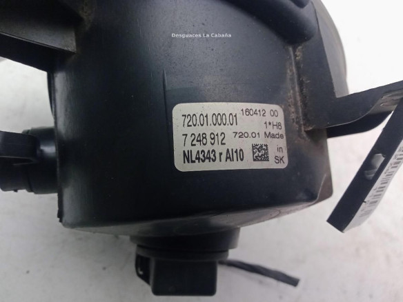 7248912 NIEBLA DEL DER BMW 3 Touring (F31)|Desguaces La Cabaña