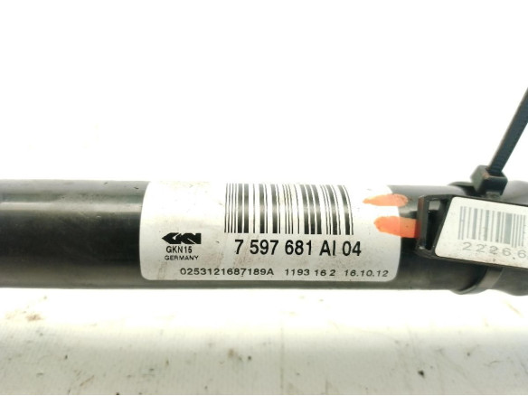 7597681 PALIER TRA IZQ BMW 3 Touring (F31)|Desguaces La Cabaña