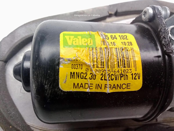 9115641023 MOTOR LIMPIAPARABRISAS DEL RENAULT LAGUNA II (BG0/1_)|Desguaces La Cabaña