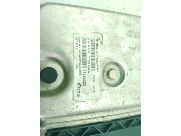 51892322 CENTRALITA MOTOR FIAT GRANDE PUNTO (199_)|Desguaces La Cabaña