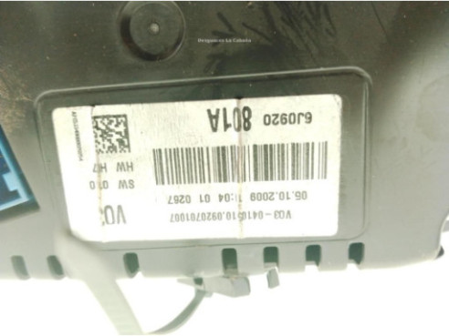 6J0920801A CUADRO INSTRUMENTOS SEAT IBIZA IV SPORTCOUPE (6J1, 6P5)|Desguaces La Cabaña