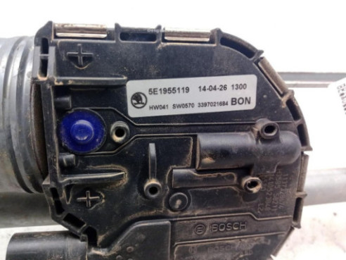 5E1955119 MOTOR LIMPIAPARABRISAS DEL SKODA OCTAVIA III (5E3, NL3, NR3)|Desguaces La Cabaña