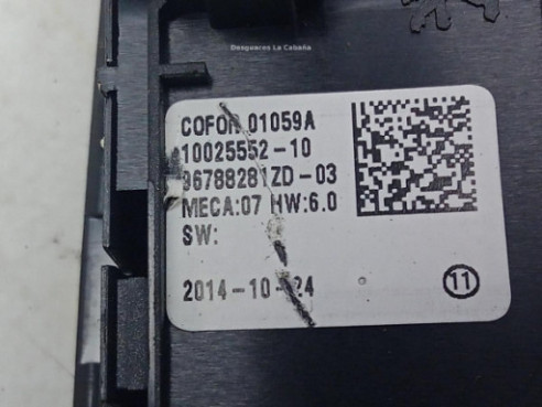 96788281ZD MANDO ELEVALUNAS PUERTA LAT DEL IZQ PEUGEOT 308 SW II|Desguaces La Cabaña