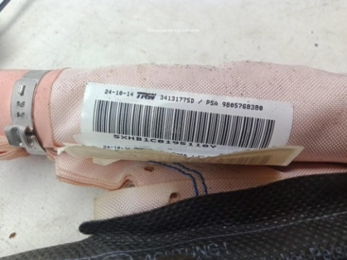 9805768380 AIRBAG CORTINA DER PEUGEOT 308 SW II|Desguaces La Cabaña