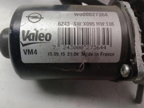 7243000273644 MOTOR LIMPIAPARABRISAS DEL OPEL ZAFIRA TOURER C (P12)|Desguaces La Cabaña