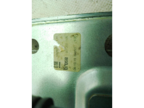 13369289  ELEVALUNAS PUERTA LAT TRA IZQ OPEL ZAFIRA TOURER C (P12)|Desguaces La Cabaña