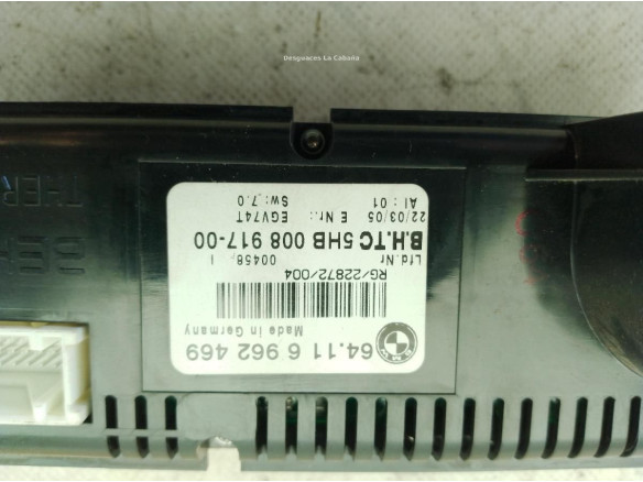 64116962469 MANDO CLIMA MINI MINI (R50, R53)|Desguaces La Cabaña