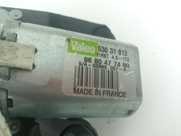 9680477480 MOTOR LIMPIAPARABRISAS TRA CITROEN C4 II (B7) |Desguaces La Cabaña