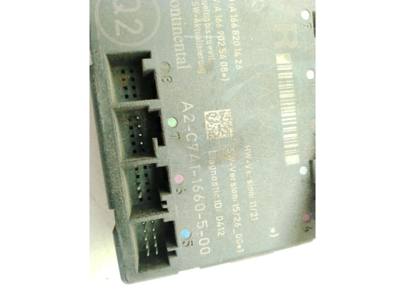 A1669000418 MODULO ELECTRONICO 8 MERCEDES BENZ CLASE GLA (X156)|Desguaces La Cabaña