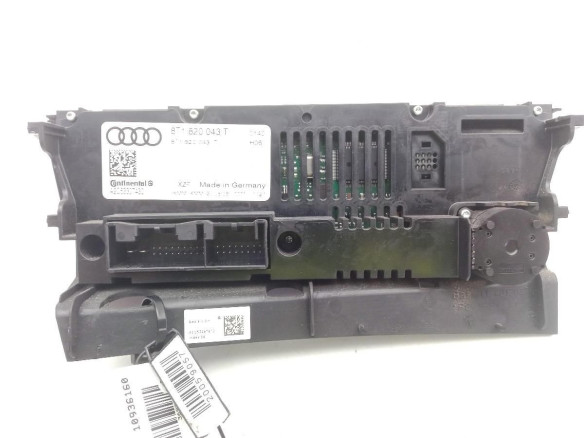 8T1820043T MANDO CLIMA AUDI A4 (8K2, B8) |Desguaces La Cabaña
