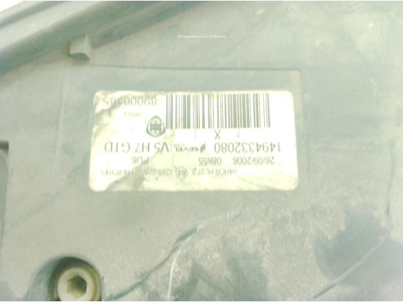89006365 FARO IZQUIERDO LANCIA PHEDRA (179_)|Desguaces La Cabaña