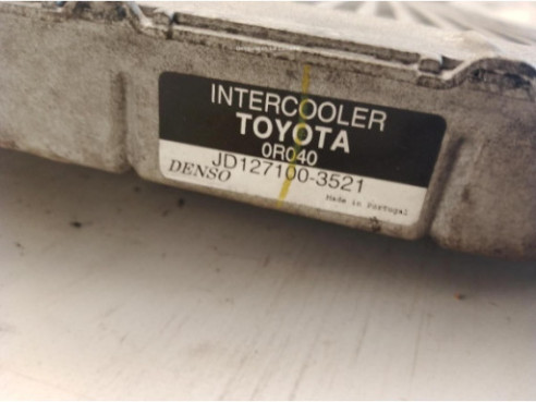 JD1271003521 INTERCOOLER TOYOTA VERSO (_R2_)|Desguaces La Cabaña