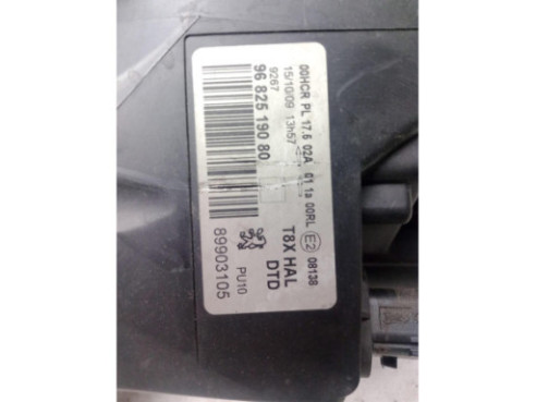 9682519080 FARO DERECHO PEUGEOT 3008 Limusina (0U_)|Desguaces La Cabaña