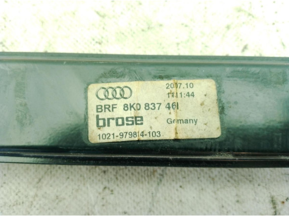8K0837461 ELEVALUNAS PUERTA LAT DEL IZQ AUDI A4 Allroad (8KH, B8)|Desguaces La Cabaña