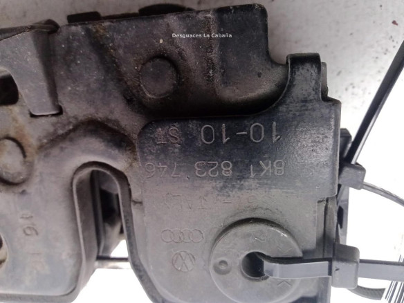 8K0823509G  CERRADURA CAPO AUDI A4 Allroad (8KH, B8)|Desguaces La Cabaña