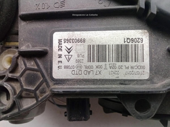 89903365 FARO DERECHO CITROEN C5 III Break (TD_)|Desguaces La Cabaña