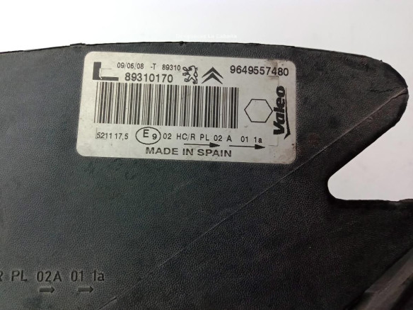 9649557480 FARO IZQUIERDO CITROEN XSARA PICASSO (N68)|Desguaces La Cabaña