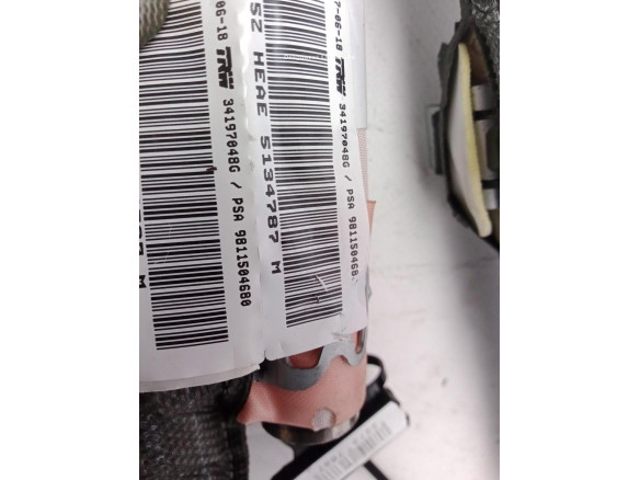 981150468 AIRBAG CORTINA IZQ PEUGEOT 3008 SUV (M_)|Desguaces La Cabaña