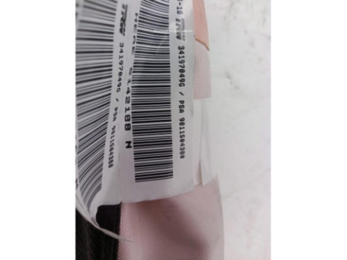 9811504380 AIRBAG CORTINA DER PEUGEOT 3008 SUV (M_)|Desguaces La Cabaña